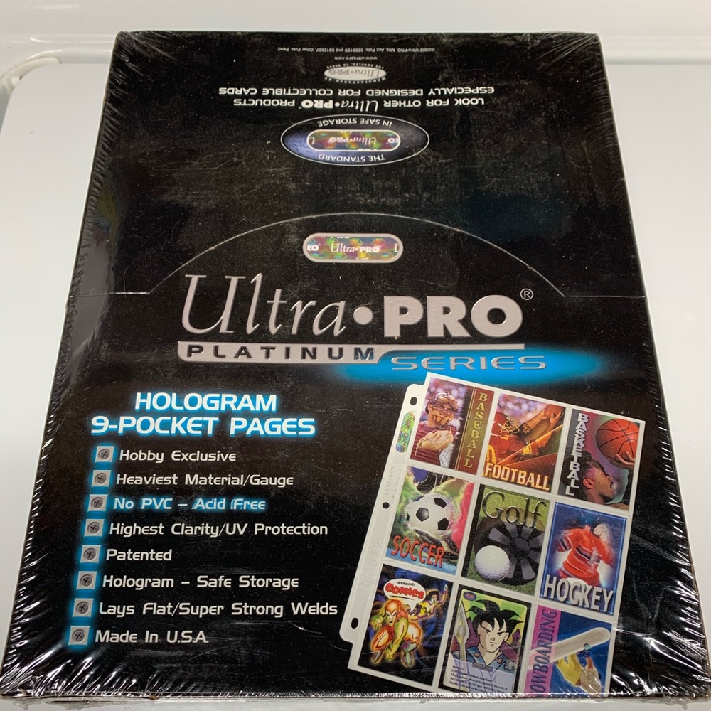 200 9 Pocket Pages for cards, etc.